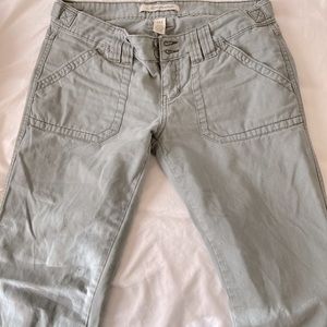 Aeropostale Green Flared Jeans